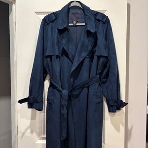 Amaryllis Navy Trench Coat